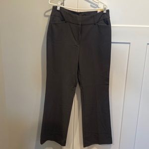 Time and Tru gray dress pants mid-rise stretch bootcut size 12